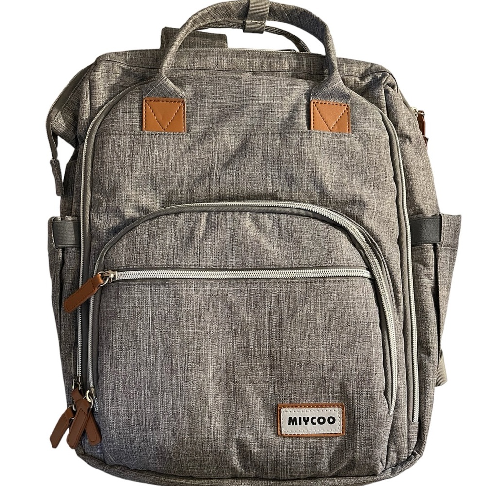 MIYCOO diaper bag, new.